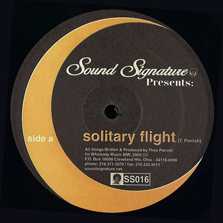 THEO PARRISH - Solitary Flight/Dellwood II  (SOUND SIGNATURE)