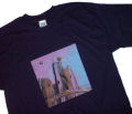 THIRD EARTH VISUAL ARTS - T-shirt "Infonet 313" NAVY - Size: LARGE