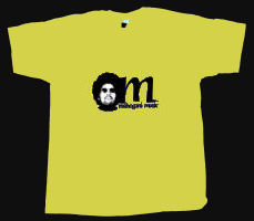 MOODYMANN - T-shirt "Mahogani Music" SUNSHINE - size: LARGE  (MAHOGANI MUSIC)