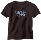 THEO PARRISH - T-shirt "UGLY EDIT" BLACK - size: LARGE  (SOUND SIGNATURE/UGLY EDIT)