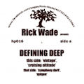 RICK WADE - Defining Deep  (HARMONIE PARK)