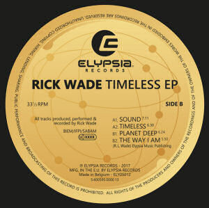 RICK WADE - Timeless EP  (ELYPSIA)