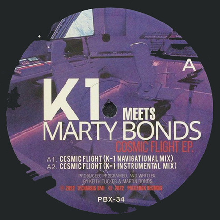 K1 & MARTY BONDS - Cosmic Flight EP  (PUZZLEBOX)