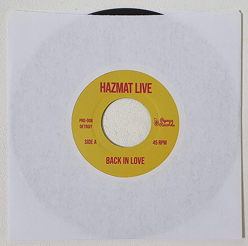Hazmat Live - Back in Love  (PAPAYA)